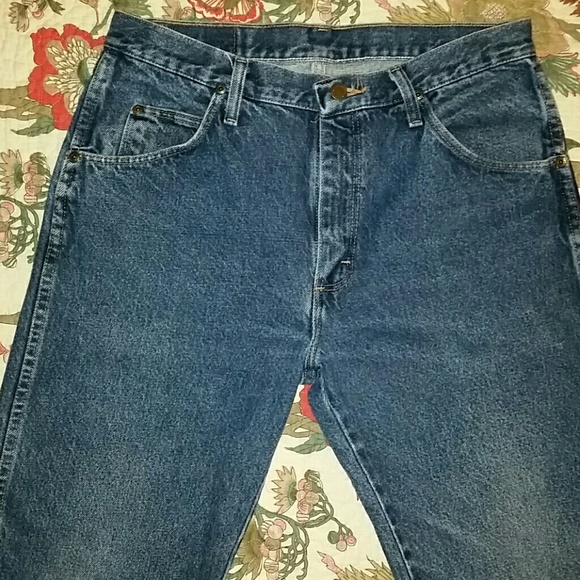 Vintage WRANGLER Jeans High Rise 32 x 30 - Picture 3 of 4